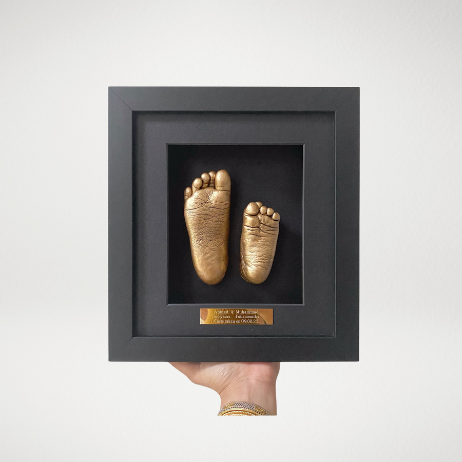 Black Frame - ft. brass foot casts