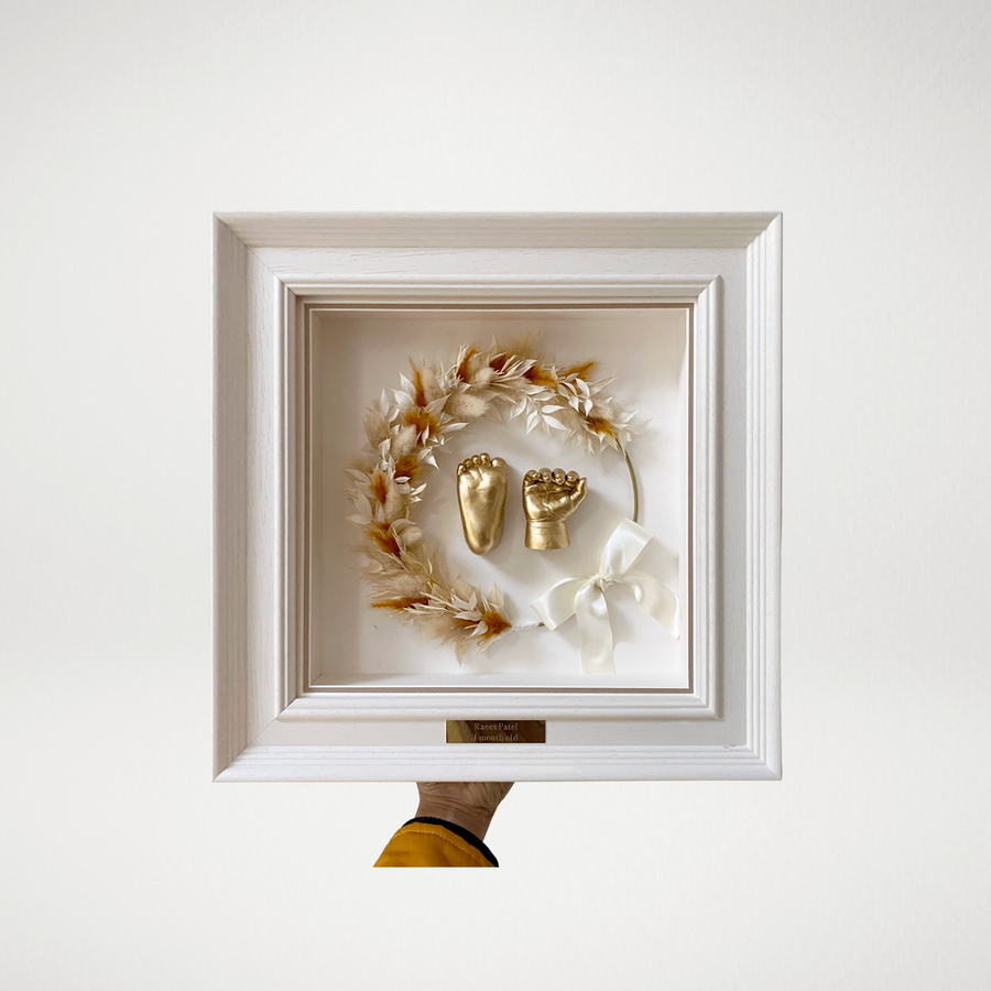 Floral Light Collection - ft. Gold-chrome casts and gold wreath