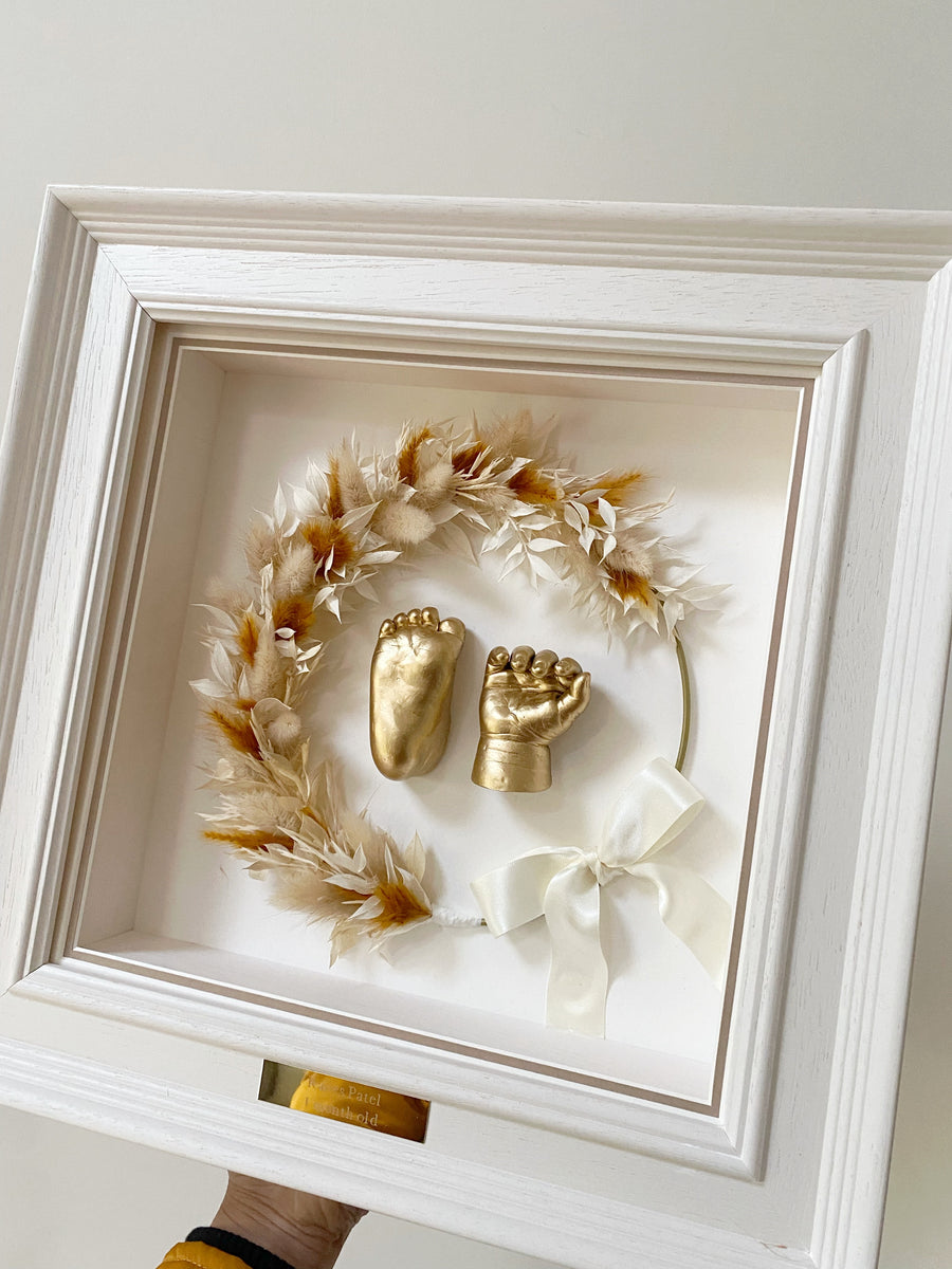 Floral Light Collection - ft. Gold-chrome casts and gold wreath