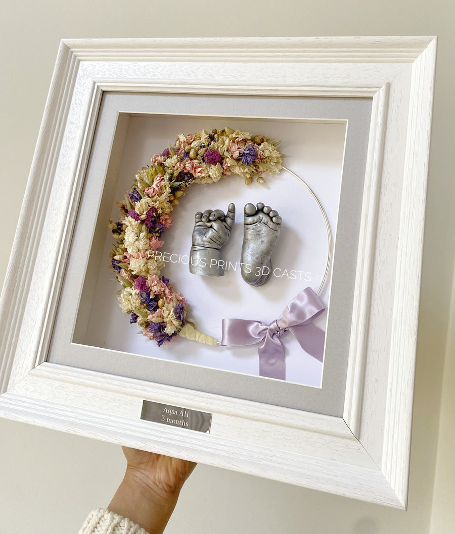 Floral Light Collection - ft. pewter-finish casts & wreath